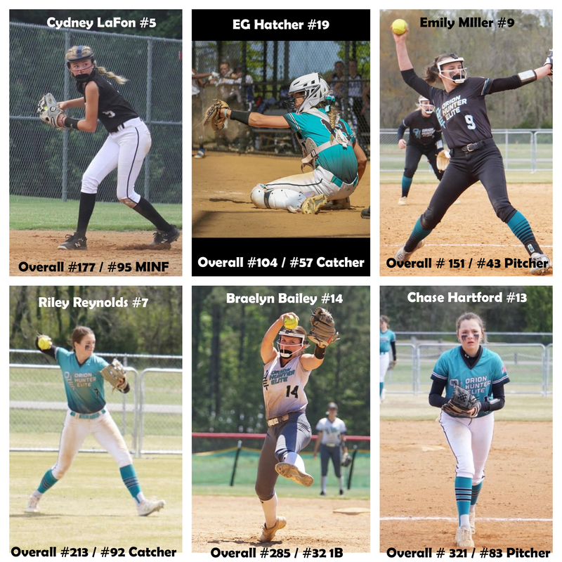 Extra Innings Softball completed their 2025/2026 grad year rankings and